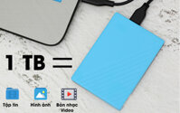 Ổ cứng di động Biên Hòa HDD 1TB WD My Passport G0010BBL