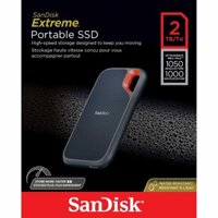Ổ cứng di động External SSD Sandisk Extreme V2 E61 New 2021 - 2TB  Hang Nhâp Khâu
