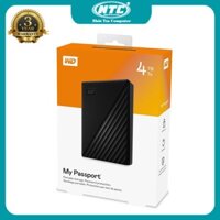 Ổ cứng di động gắn ngoài HDD 4TB Western Digital My Passport - WDBPKJ0040BBK (Đen) Nhất Tín Computer
