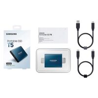 Ổ Cứng Di Động Gắn Ngoài SSD Samsung T5 MU-PA500B/AM 500GB (Box Tiếng Anh) - Hàng Nhập Khẩu