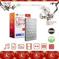 Ổ cứng di động HDD Seagate 1TB Backup Plus Ultra Slim Portable 2.5 Hàng Nhập Khẩu - Bảo hành 3 năm 1 đổi 1