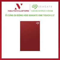 Ổ Cứng Di Động HDD Seagate One Touch 2.5 USB 3.0 - Hàng Chính Hãng - 1TB - Red