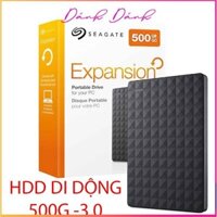 Ổ cứng di động HDD Seagate Backup Plus Ultra Slim 500GB/ 1TB 2.5" USB 3.0. Chính Hãng Bảo Hành 24 Tháng