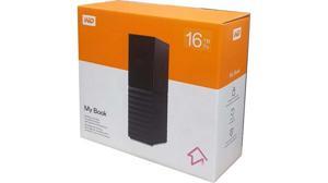 Ổ cứng di động HDD WD My Book 16TB USB 3.0 - WDBBGB0160HBK -SESN (Đen)