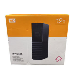 Ổ cứng di động HDD WD My Book 12TB USB 3.0 WDBBGB0120HBK-SESN (Đen)