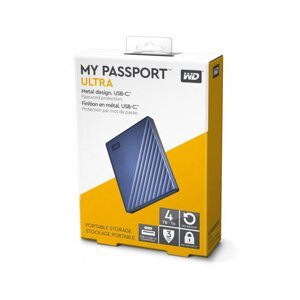 Ổ cứng di động HDD Western Digital My Passport Ultra 4TB WDBFTM0040BBL-WESN