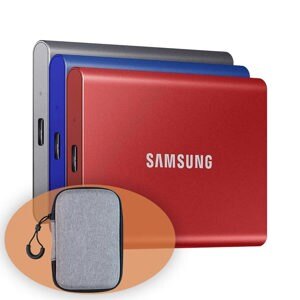 Ổ cứng di động Samsung Portable SSD T7 Touch 500GB MU-PC500