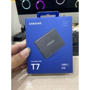 Ổ cứng di động Samsung Portable SSD T7 Touch 2TB MU-PC2T0