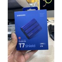 Ổ cứng di động SSD 1TB / 2TB Samsung T7 Shield (Màu xanh) - Bảo hành 36 tháng