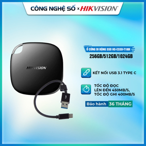Ổ cứng di động SSD 256G Hikvision HS-ESSD-T100I