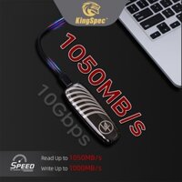 Ổ cứng di động SSD 512GB / 1TB KingSpec , USB 3.1 - TypeC | Z1 , Z3 - Hàng Chính Hãng
