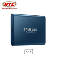 Ổ cứng di động SSD External Samsung T5 500GB - USB 3.1 Gen 2 (Xanh)