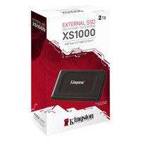 Ổ cứng di động SSD Kingston SXS1000 2Tb (USB3.2/ 1050MB/s/ 1000MB/s/ Đen)