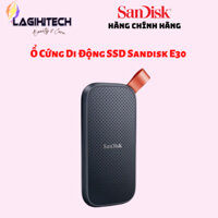 Ổ Cứng Di Động SSD Portable Sandisk E30 480GB / 1TB / 2TB (Bảo Hành 3 Năm) - Hàng Chính Hãng