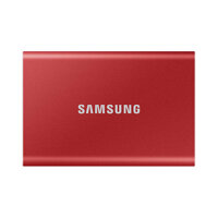 Ổ Cứng Di Động SSD Samsung T7 Portable 1TB 2.5 inch USB 3.2 đỏ (Đọc 1050MB/s - Ghi 1000MB/s)-(MU-PC1T0R/WW) (SamSung)