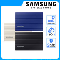 Ổ cứng di động SSD Samsung T7 Shield 1TB  2TB USB Type C 3.2 Gen 2 kháng nước chống bụi - Hàng chính hãng - 1TB - Beige