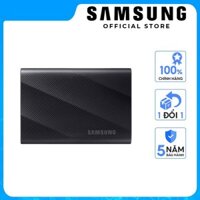 Ổ cứng di động SSD Samsung T9 Tốc độ đọc/ghi 2,000 MB/s 1,950 MB/s USB 3.2 Gen 2x2 - 1 Đổi 1 - Bảo Hành 5 năm - Hàng Chí