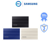 Ổ cứng di động SSD Samsung Portable T7 Shield 1TB  2TB NVMe PCIe USB 3.2 Gen 2 tốc độ tối đa 1.050 MBs dung lượng - hàng chính hãng - Black - 1TB