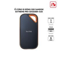 Ổ cứng di động SSD Sandisk Extreme Pro 1TB V2 E81 2000MB/s SDSSDE81-1T00-G25 - Bảo hành 5 năm