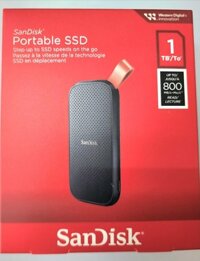 Ổ Cứng Di Động SSD Sandisk Portable E30 1TB New 2023 800MBs - Hàng Nhập Khẩu