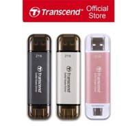 Ổ cứng di động SSD Transcend ESD310 256G/512G/1TB/2TB 1050MB/s type C tương thích Iphone 15 series