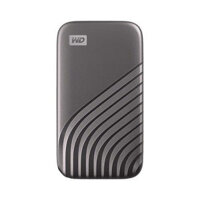 Ổ cứng di động SSD Western My Passport 1Tb WDBAGF0010BGY (USB3.2/ 1050MB/s/ 1000MB/s/ Xám)