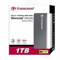 Ổ Cứng Di Động Transcend 1 TB StoreJet C3 Luxury Slim USB 3.0