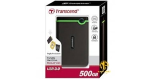 Ổ cứng di dộng Transcend Storejet M3S 500GB USB 3.0 TS500GSJ25M3S