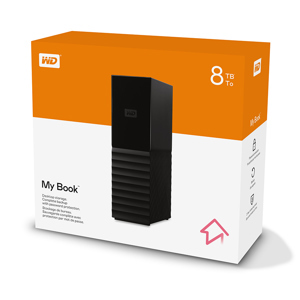 Ổ Cứng Di Động WD My Book 8TB 3.5 inch USB 3.0 WDBBGB0080HBKSESN