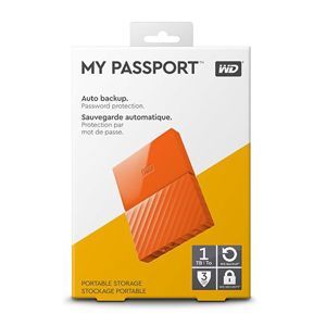 Ổ cứng di động WD My Passport 2016 WDBYNN0010BOR 1TB