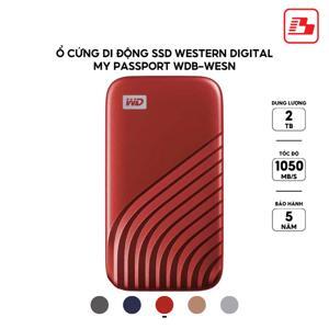 Ổ cứng di động WD My Passport SSD 2TB 3.2 WDBAGF0020BRD-WESN
