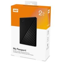 Ổ cứng di động WD My Passport 2TB black model 2020 – Mỏng Nhỏ Gọn