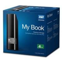 Ổ cứng di động WD Western My Book 4TB - HDD WD Western My Book 4TB