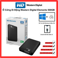 Ổ Cứng Di Động Western Digital Elements 500GB USB 3.0 hhcompany2020