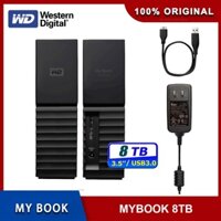 Ổ cứng di động Western Digital My Book 8Tb USB3.0 - Đen (used)