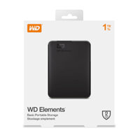 Ổ cứng di động Western Element 1Tb USB3.0 kèm bao đựng (Hàng chính hãng, BH 24 tháng 1 đổi 1)