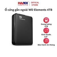 Ổ cứng gắn ngoài 4TB 2.5 inch WD Elements Đen WDBU6Y0040BBK-WESN