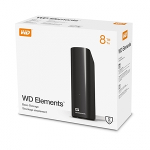 Ổ cứng gắn ngoài 8TB 3.5 inch WD Elements WDBBKG0080HBK-SESN
