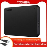 Ổ cứng gắn ngoài di động Toshiba 5Gbps SATA3 HDD 1TB 2TB USB3.0 Ổ cứng gắn ngoài 500GB, Tương thích với máy tính xách tay và máy tính để bàn