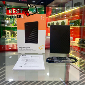 Ổ cứng gắn ngoài HDD 1TB WD My Passport WDBYVG0010BBL-WESN