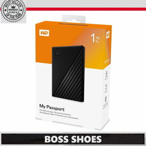 Ổ cứng gắn ngoài HDD 1TB WD My Passport WDBYVG0010BBL-WESN