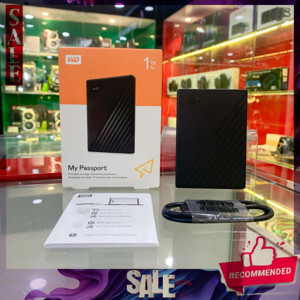 Ổ cứng gắn ngoài HDD 1TB WD My Passport WDBYVG0010BBL-WESN