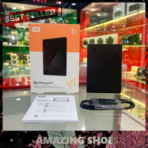 Ổ cứng gắn ngoài HDD 1TB WD My Passport WDBYVG0010BBL-WESN