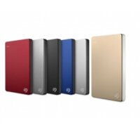 Ổ Cứng Gắn Ngoài HDD Seagate 1TB Backup Plus Slim STDR1000300 ( Đen / Bạc / Xanh/ Vàng / Đỏ)