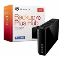 Ổ cứng gắn ngoài HDD Seagate Backup Plus Hub 8TB 3.5 USB 3.0 - STEL8000300