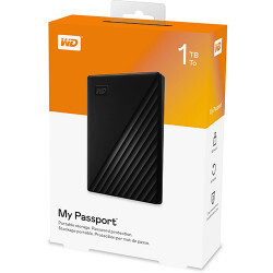 Ổ cứng gắn ngoài HDD WD My Passport 1TB WDBYVG0010BBK-WESN