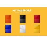 Ổ cứng gắn ngoài HDD WD MY PASSPORT 2TB BLACK  2.5 USB 3.2-WDBYVG0020BBK-WESN