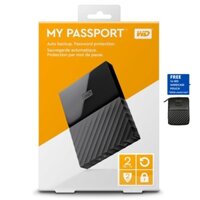 Ổ cứng gắn ngoài WD My Passport 2TB WD BẢO HÀNH 3 NĂM