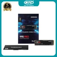 Ổ cứng gắn trong SSD 2TB Samsung 990 Pro PCIe M.2 2280 Gen 4.0 x4 NVMe V-NAND - model MZ-V9P2T0 (Đen)
