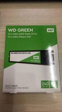 Ổ cứng gắn trong WD Green SSD 240GB M2 2280 (WDS240G2G0B)
